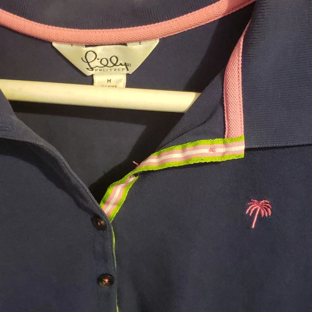 Lilly Pulitzer Juniors Med Polo - Picture 2 of 3